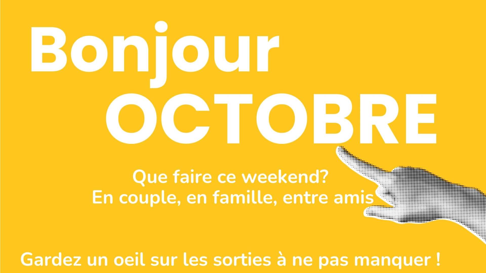 Bonjour octobre